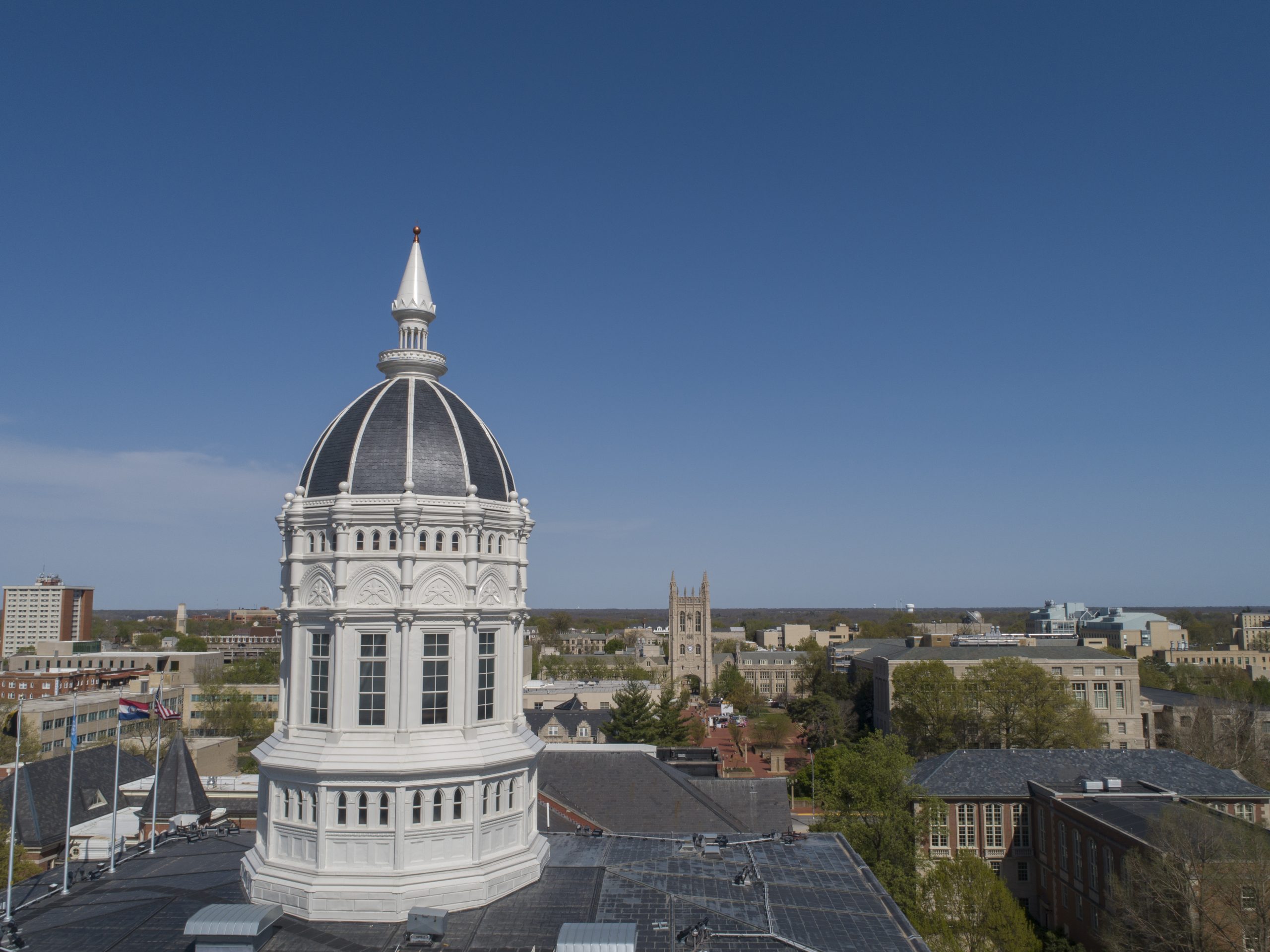 the dome of Jesse Hall